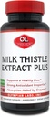 Olympian Labs Milk Thittle Extract Plus Ένζυμα, Αντιοξειδωτικά, Υποστηρίζοντας την Υγεία του ήπατος, 60 Χορτοφαγικά Καπάκια