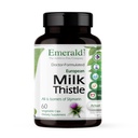 EMERALD LABS European Milk Thittle - Βιολογικό εκχύλισμα γαϊδουράγκαθου γάλακτος - Υποστηρίζει την υγεία του ήπατος και βοηθά στη διατήρηση της φυσικής ενέργειας, της πέψης και της υγείας του εγκεφάλου - 60 κάψουλες λαχανικών (μέχρι 60 ημέρες εφοδιασμού)
