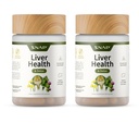 Snap Supplements Liver Health & Detox - Milk Thistle Supplement Supports Healthy Liver and Digestive Health, 60 Vegetarian Capsules (2-Pack)