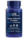 Life Extension Super Selenium Complex, 200 mcg – 3 Forms of Selenium, Vitamin E – Cellular Health & Longevity Support – Χωρίς γλουτένη, Μη ΓΤΟ, Χορτοφαγικά, 1 Καθημερινή – 100 Κάψουλες