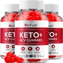 (3 Pack) Bio Fuel Keto ACV Gummies - Advanced Formula BioFuel Keto Plus ACV Gummies Apple Cider Vinegar Bio Fuel ACV, Weight Management Gummies Dietary Supplement Κριτικές Άνδρες (180 Gummies)