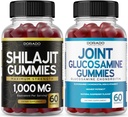 DORADO NUTRITION Shilajit Gummies for Men & Women (60 Gummies) και Glucosamine Chondroitin (60 κόμης)