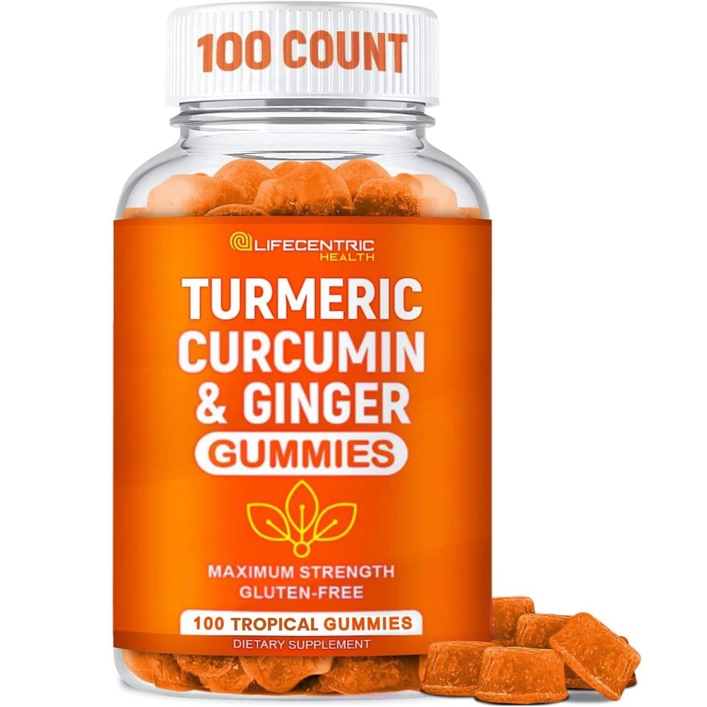 Turmeric Gummies για ενήλικες και παιδιά 