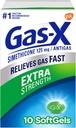 Αέριο- X Extra Strength Gas Relief Softgels με Σιμεθικόνη 125 mg - 10 Count
