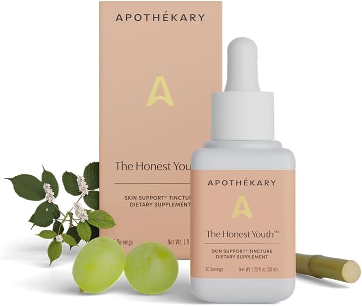 Apothékary Η τίμια Νεολαία, Collagen Υποστήριξη Herbal Liquid Drops 
