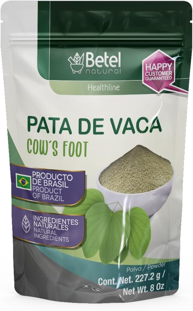 Betel Natural Pata de Vaca (Βότανο των Αγελάδων) Πηγή από τη Βραζιλία - 8 Oz σκόνη