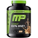 Muspharm Combat 100% Whey Protein Powder, Cappuccino Flavor, Fast Recovery & Myster Gain with Whey Protein Isolate, High Protein Powder for Women & Men, Gluten Free, 5 lb, 70 Servings
