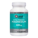 Qunol Μαγνήσιο επιπλέον δύναμη 420mg, χορτοφαγικά & χωρίς γλουτένη, 240 κάψουλες