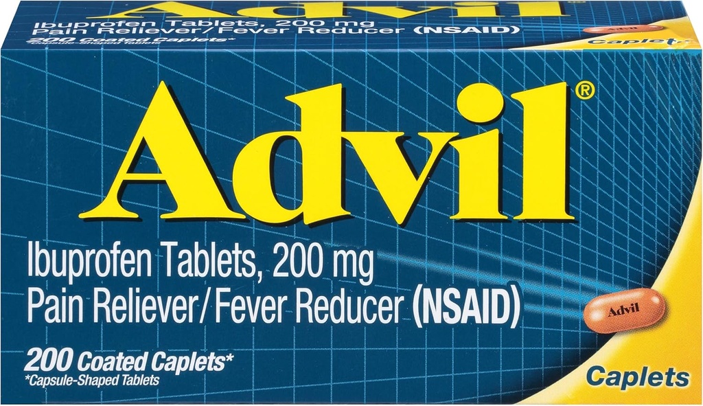 Advil Ibuprofen δισκία, 200 μέτρα