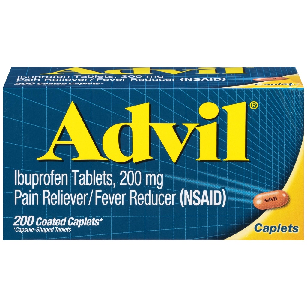 Advil Ibuprofen Tablets, 200 Count