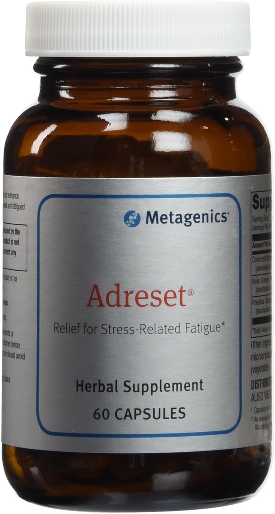 Μεταγονική - Adreset Adrenal Support Formula - 60 Κάψουλες