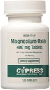 Cypress Magnesium Oxide 400 Mg Tablet 120 Tablets, Pack of 3