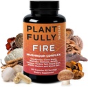 10-σε-1 Mushroom Supplement – Lion’s Mane, Reishi, Cordyceps, Chaga, Turkey Tail, Maitake & Shiitake – Nootropic Complex for Brain Support, Memory, Focus & Energy – 120 Caps, Made in USA