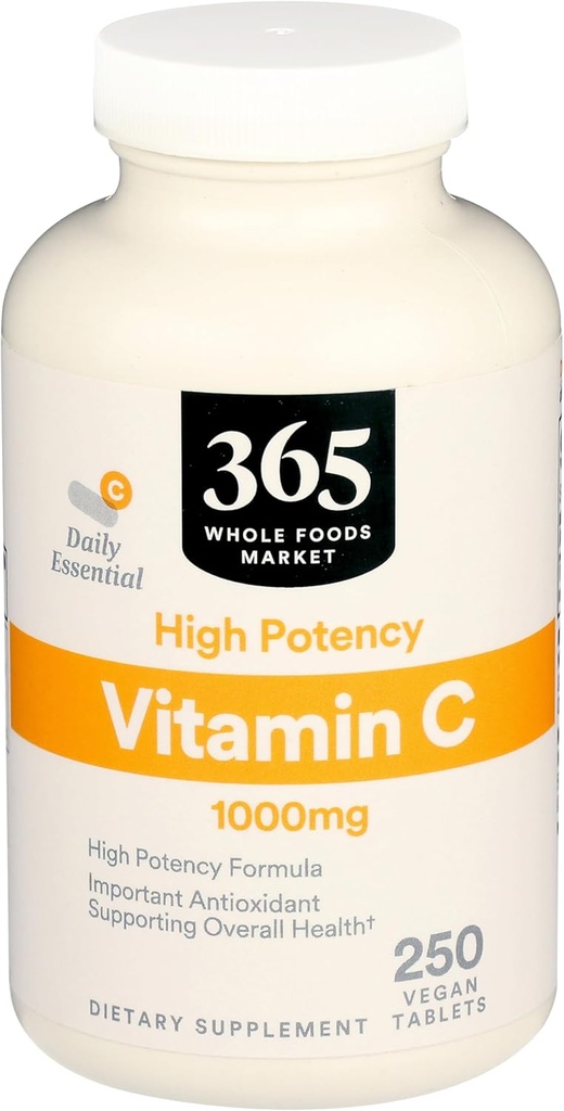 365 By Whole Foods Market, Vitamin C 1000Mg, 250 Count