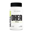 NutraBio DHEA Supplement for Men and Women - 100 mg - 60 Capsules