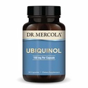 Dr. Mercola Ubiquinol 150 mg, 30 Σερβιέτες (30 κάψουλες), Συμπλήρωμα διατροφής, Υποστηρίζει την παραγωγή ενέργειας, μη ΓΤΟ
