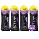 NewTrition® Extra Strength Energy Shots, 250mg Caffeine Energy Shots με Βιταμίνη Β & Αμινοξέα, Sugar-Free Vitamin Energy Shot, 1.7 fl oz (Pack of 24, Grape)
