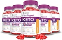 Justified Laboratories (5 Pack Fast Riped Keto ACV Gummies Extreme 2000MG Fast Ripped Keto Gummies Apple Cider Vinegar Formed with Pomegranate Beet Buice Powder B12 Vegan Non GMO 300 Gummys