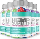 (5 Pack) Vigorvita Gummies - Επίσημη Φόρμουλα - Vigor Vita Gummies Extra Strength Gummy with Hemp Extract, Vigorvita Gummies for Health, Vigorvital Gummies, Vigorvitagummies New 2023 (300 Gummies)