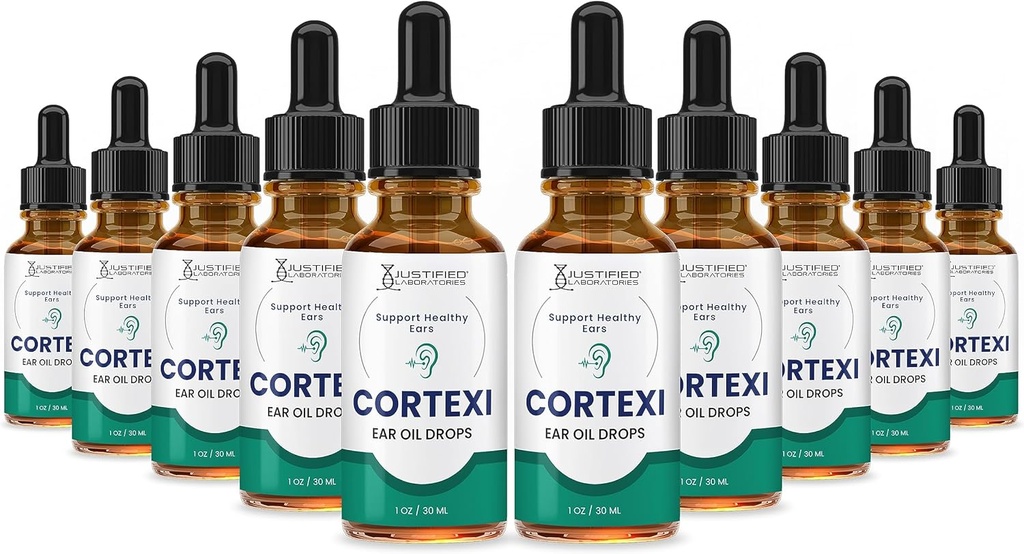 (10 πακέτο) Cortexi αυτιών σταγόνες Cortexi Υγιεινή Eardrum Oil υποστηρίζει υγιή αυτιά Premium μείγμα αιθέριων ελαίων 10 μπουκάλια
