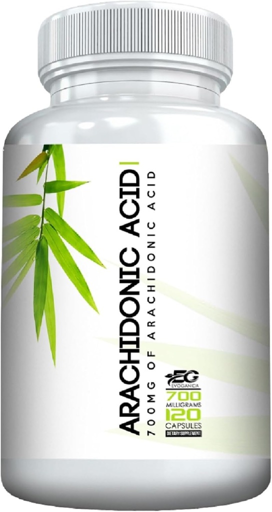 Arachidonic Acid - 700 MGS ανά υπηρεσία - 120 σερβιρίσματος ανά φιάλη - προάγει τους μυς και το Stregth - μέγιστη δύναμη