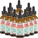 Liposomal Glutathione Liquid 2000MG – Συμπλήρωμα Αντιοξειδωτικής Αποτοξίνωσης για γυναίκες & άνδρες, Άμυνα γήρανσης, Λειτουργία ήπατος & Ενέργεια, με Υαλουρονικό οξύ + Αλόη Βέρα + Βιταμίνη C, Φυσικό & Vegan, 20 FL.OZ