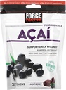 Force Factor Acai Soft Chews for Immune Support, Oxidative Stress Defense, and Daily Wellness, Superfood and Antioxidants Supplement, Non-GMO, Gluten-free, and Vegan, Acai Berry Flavor, 30 Μαλακά Μασούρια