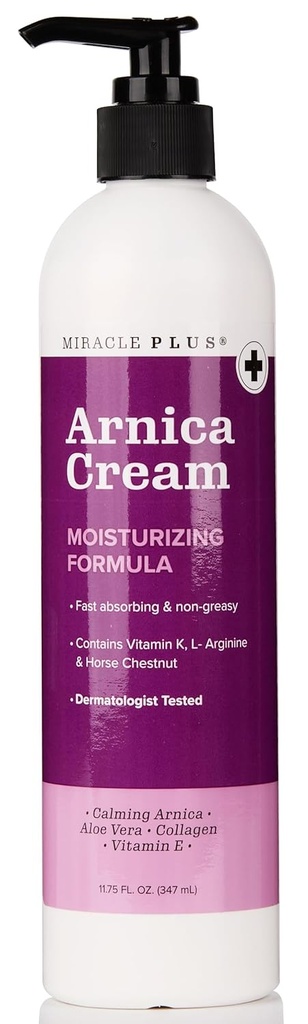 Miracle Plus Arnica Cream Μώλωπας ανακούφιση Lotion για μελανιές και οίδημα στο δέρμα 
