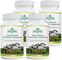 Active Hexose Correlated Compound 1500 mg Supplement, Natural 8 Mushroom Extract Supplement, ανοσοποιητικό σύστημα, λειτουργία ήπατος, δραστηριότητα φυσικών δολοφόνων και κυττάρων Τ, 360 κάψουλες λαχανικών