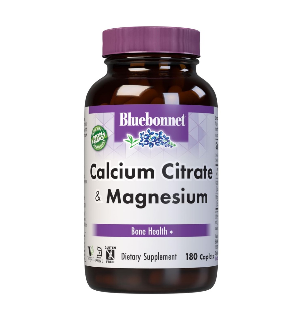 BlueBonnet Calcium Plus Καπέλα μαγνησίου, 180 μέτρα