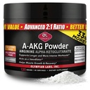 Olympian Labs PSN A-AKG Powder for Men's Health, Energy & Sports Nutrition Performance, 40-3g Services, 120 Gram Jar