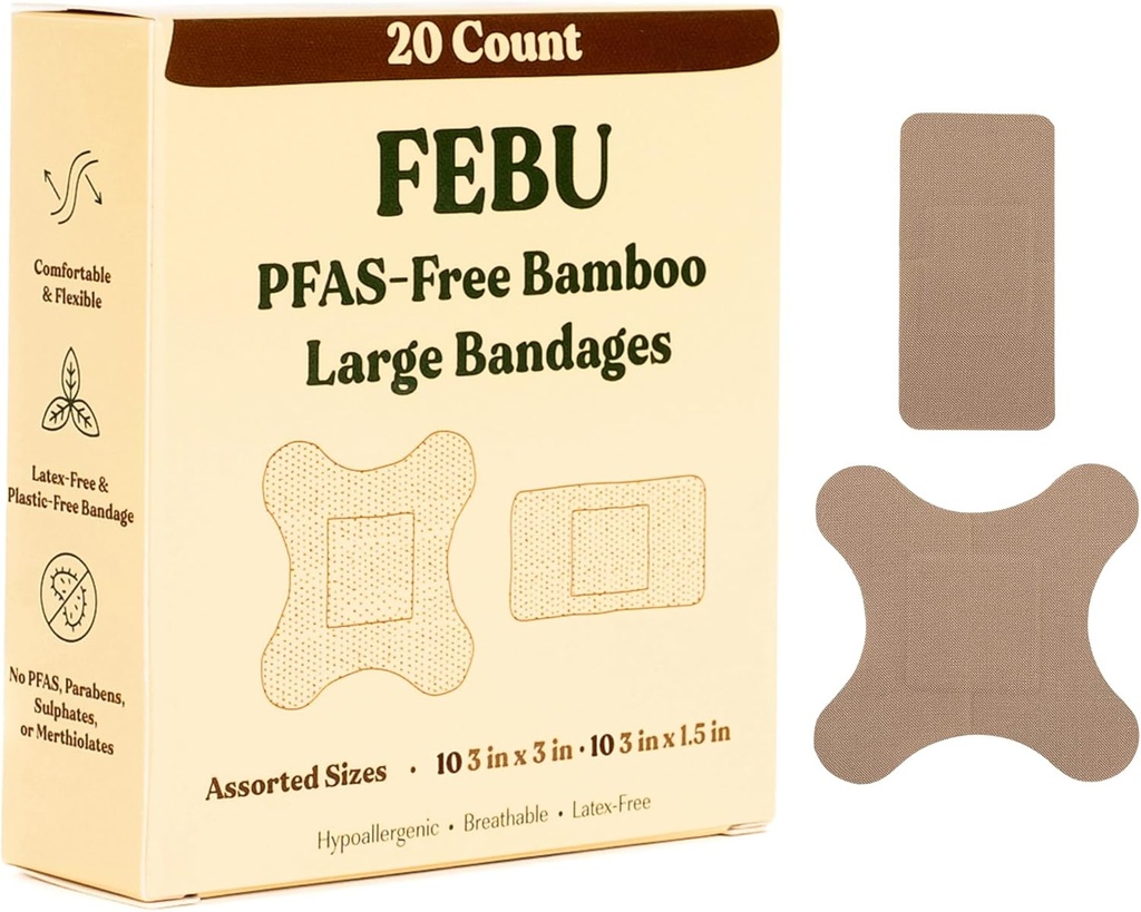 FEBU Eco-Friendly Μεγάλες μπαμπού 