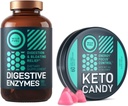 WILD FUEL Keto Candy με MCT Oil και Collagen και Digestive Enzymes με Probiotic και Prebiotic Bundle
