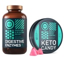 WILD FUEL Keto Candy με MCT Oil και Collagen και Digestive Enzymes με Probiotic και Prebiotic Bundle