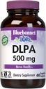 Bluebonnet Nutrition DLPA (DL-φαινυλαλανίνη) 500mg, Free-Form Amino Acid, για την υποστήριξη του νευρικού συστήματος, χωρίς σόγια, χωρίς γλουτένη, μη GMO, Kosher, Vegan, 60 κάψουλες λαχανικών