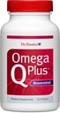 Δρ Sinatra Omega Q Plus Resveratrol - Omega-3 συμπλήρωμα με CoQ10 και Resveratrol - Προάγει την πλήρη καρδιά και την υγεία ολόκληρου του σώματος για να σας βοηθήσει να γεράσετε καλά (60 softgels)