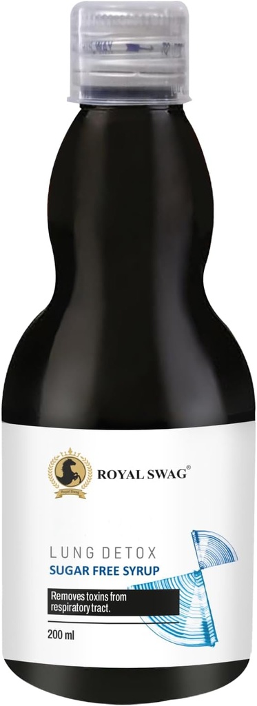 ROYAL SWAG Ayurvedic Lung Detox Syrup 200 ml Βότανο συμπλήρωμα 