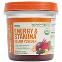 BareOrganics Ενέργεια & Stamina Blend σκόνη, οργανικά Superfood, Vegan συμπλήρωμα διατροφής, 8 Ουγγιά