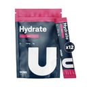 UCAN Hydrate Electrolyte Drink Mix (Berry, 12 Stickpacks) Ζάχαρη-δωρεάν, Keto-Friendly, Vegan, μη-GMO, Gluten-free Ηλεκτρολύτης σκόνη με Κάλιο & Μαγνήσιο για Δρομείς & Αθλητές