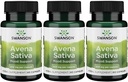Swanson Full Spectrum Avena Sativa (Green Oat Grass) - Herbal Supplement Promoting Nervous System Health - Natural Formula Supporting Overall Wellness - (60 Capsules, 400mg Each) 3 Pack