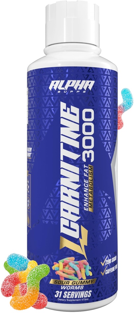 Alpha Supps L Carnitine Liquid 3000 