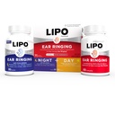 Lipo Flavonoid Day & Night Combo Kit, Εμβοές Ανακούφιση για τα Αυτιά Χτυπήματος, Lipo Flavonoid Plus & Lipo Flavonoid Night με Μελατονίνη & Βιταμίνη C, 90 Caplets