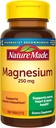 Nature Made Magnesium Oxide 250 mg, Συμπληρώματα Μαγνησίου για άνδρες και γυναίκες, Υποστήριξη για τους μυς, την καρδιά, τα οστά και τα νεύρα υγεία, 100 δισκία, 100 ημέρες προσφοράς