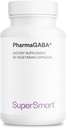 Supersmart - Pharma GABA 125mg ανά ημέρα (Patented & Highly Bioδιαθέσιμο) - Φυσικό Gamma Aminobutyric Acid GABA συμπλήρωμα 