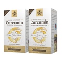 Solgar Full Spectrum Curcumin - 60 LiCaps, Συσκευασία των 2 - Superior Απορρόφηση - Εγκεφαλική, Κοινή & Ανοσολογική Υγεία - Μη-GMO, Vegan, Χωρίς Γλουτένη, Χωρίς Γαλακτοκομικά - 120 Σύνολο Μερίδες
