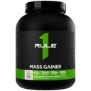 Rule 1 Proteins Mass Gainer - High-Calorie Weight Gain Formula with 1,220+ Calories, 250g+ Complex Carb Blend, 40g All-Whey Protein Per Serving (8 Servings, Vanilla Crème)