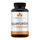 Luma Nutrition Quercetin 500mg - Quercetin με Bromelain Συμπλήρωμα - Αντιοξειδωτικό - Ανοσολογική Υποστήριξη - Vegan & Gluten-Free - 60 Κάψουλες