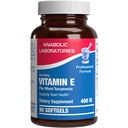 Βιταμίνη Ε 400 IU Softgels - Clinical Formula Natural Vitamin E Supplement Complex with d-Alpha Tocopherol & Mixed Tocopherols for Hair Skin & Nails Plus Αντιοξειδωτική Ανοσολογική Υποστήριξη - 90 Σερβιέτες