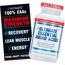 Ultimate Essential Amino Acids συμπλήρωμα για την κοπή, νηστεία & προπονήσεις, Όλα 9 EAAs, 3000mg, 40% Leucine, 4:1:1 BCAA Ratio, Binder-free με οργανική επικάλυψη, Vegan, Keto, Non- GMO, 150 δισκία