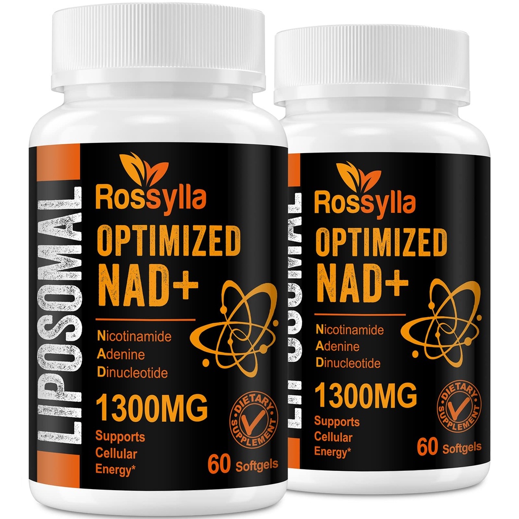 1300 MG Liposomal NAD+ συμπλήρωμα  Ευπροσάρμοστη ώθηση NAD+ Συμπλήρωμα για γήρανση Defese, Cellular Energy, Longevity 